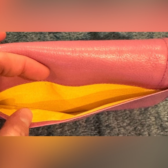 HOBO | Women’s Pink Long Leather Wallet - Picture 11 of 15
